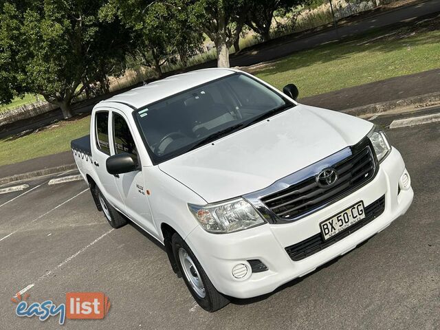 2013 Toyota Hilux GGN15R MY14 HILUX Ute Automatic