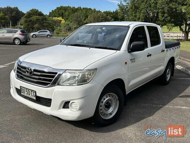 2013 Toyota Hilux GGN15R MY14 HILUX Ute Automatic