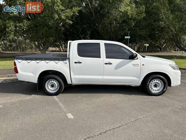 2013 Toyota Hilux GGN15R MY14 HILUX Ute Automatic