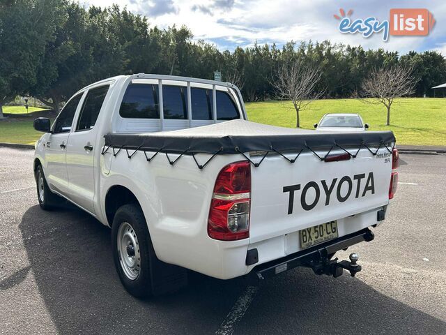2013 Toyota Hilux GGN15R MY14 HILUX Ute Automatic