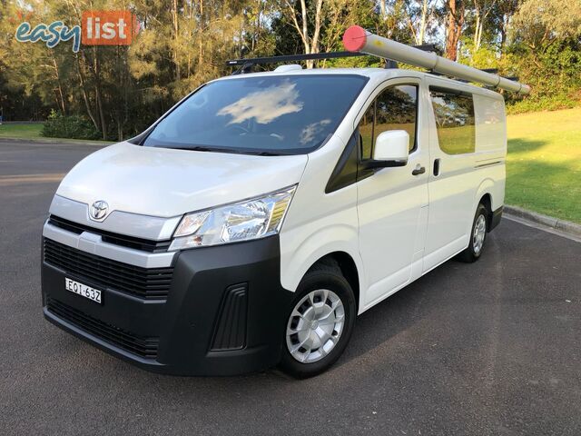 2021 Toyota Hiace GDH300R LWB (4 Door Option) Van Automatic