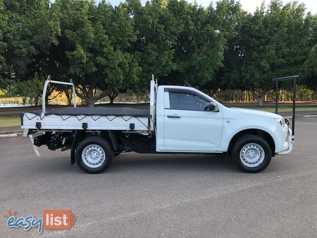 2021 Isuzu D-MAX RG MY21 SX High Ride Automatic Cab Chassis Tray Back Ute