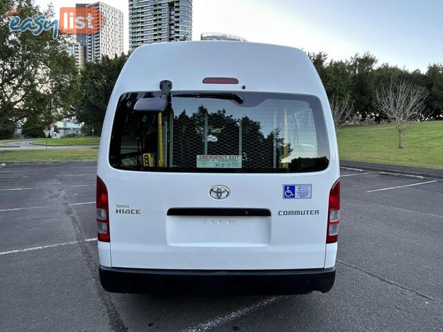 2011 Toyota Hiace TRH223R MY11 UPGRADE Commuter People Mover Automatic