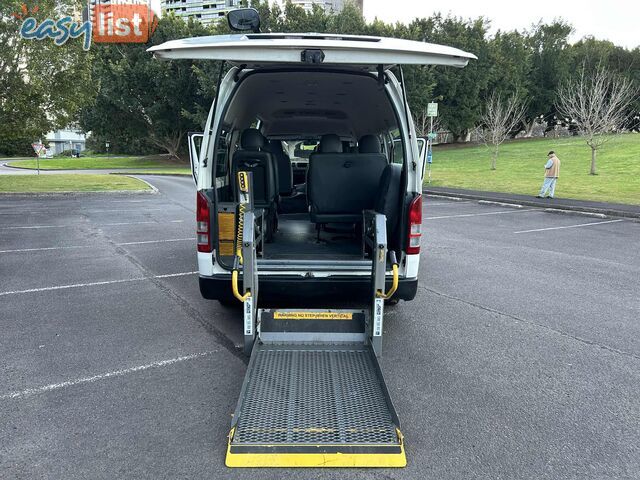2011 Toyota Hiace TRH223R MY11 UPGRADE Commuter People Mover Automatic