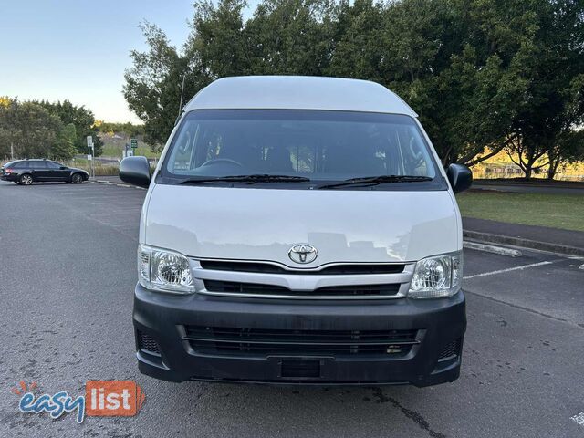 2011 Toyota Hiace TRH223R MY11 UPGRADE Commuter People Mover Automatic