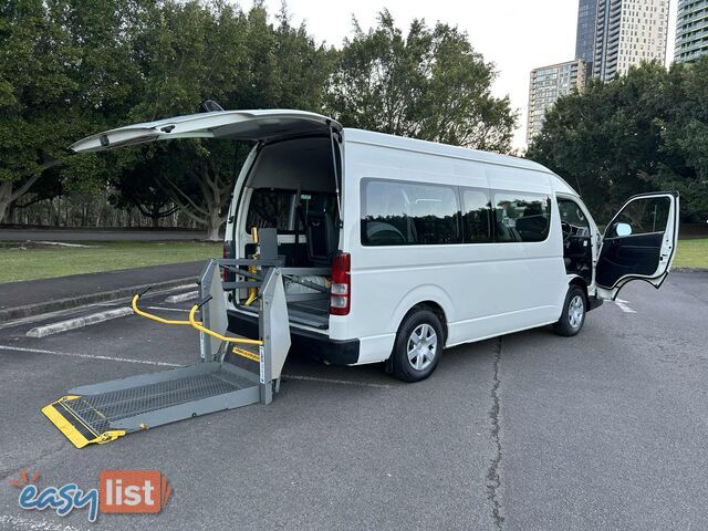 2011 Toyota Hiace TRH223R MY11 UPGRADE Commuter People Mover Automatic