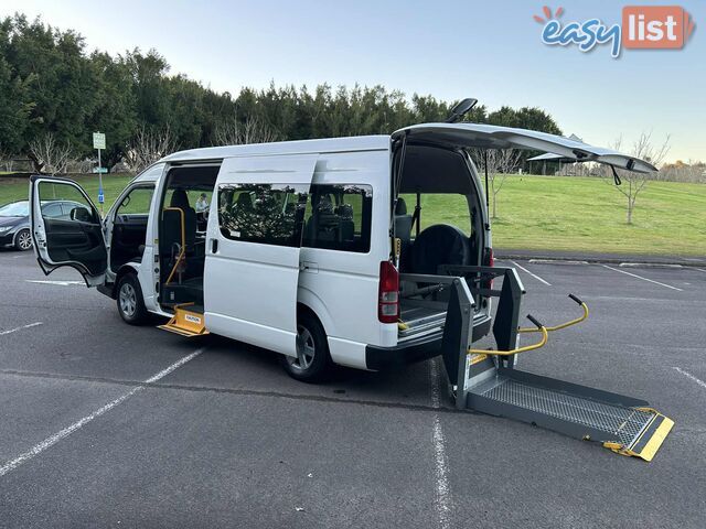 2011 Toyota Hiace TRH223R MY11 UPGRADE Commuter People Mover Automatic