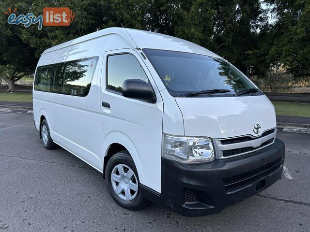 2011 Toyota Hiace TRH223R MY11 UPGRADE Commuter People Mover Automatic