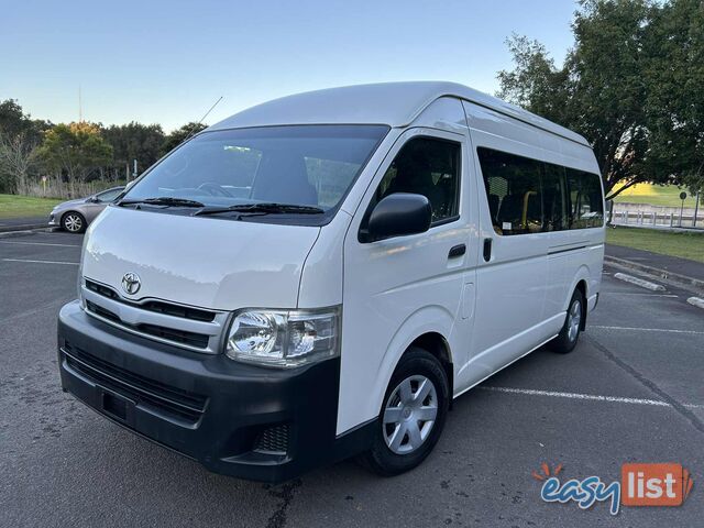 2011 Toyota Hiace TRH223R MY11 UPGRADE Commuter People Mover Automatic