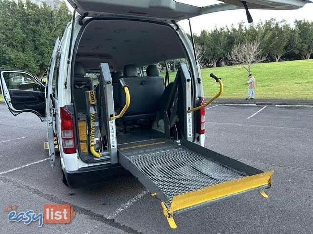 2011 Toyota Hiace TRH223R MY11 UPGRADE Commuter People Mover Automatic