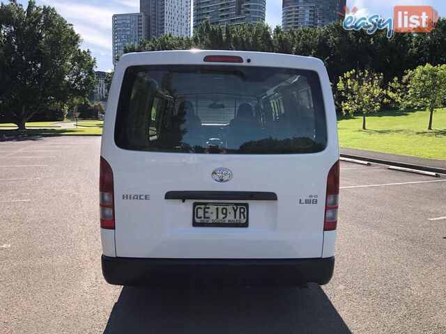 2015 Toyota Hiace TRH201R MY15 LWB Van Automatic