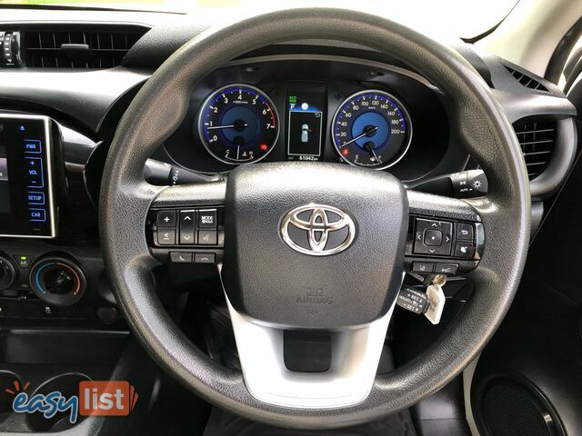 2020 Toyota Hilux TGN121R MY19 UPGRADE WORK MATE Ute Automatic