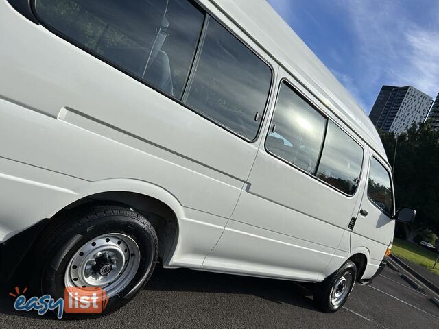 2002 Toyota Hiace LH184R COMMUTER 3.0 Litre Diesel 14 Seater People Mover 5 Speed Manual