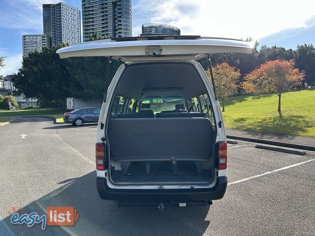 2002 Toyota Hiace LH184R COMMUTER 3.0 Litre Diesel 14 Seater People Mover 5 Speed Manual