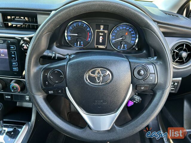 2018 Toyota Corolla ZRE172R MY17 ASCENT Sedan Automatic