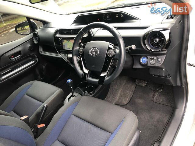 2017 Toyota Prius c NHP10R MY17 Hybrid Hatchback Automatic