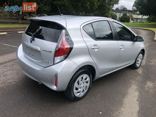 2017 Toyota Prius c NHP10R MY17 Hybrid Hatchback Automatic