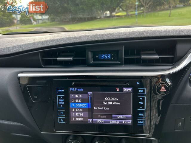 2017 Toyota Corolla ZRE172R MY17 Ascent Sedan Automatic