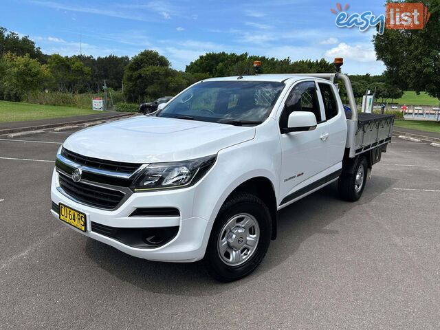 2019 Holden Colorado RG MY20 LS (4x4) Cab Chassis Tray Back Automatic Ute