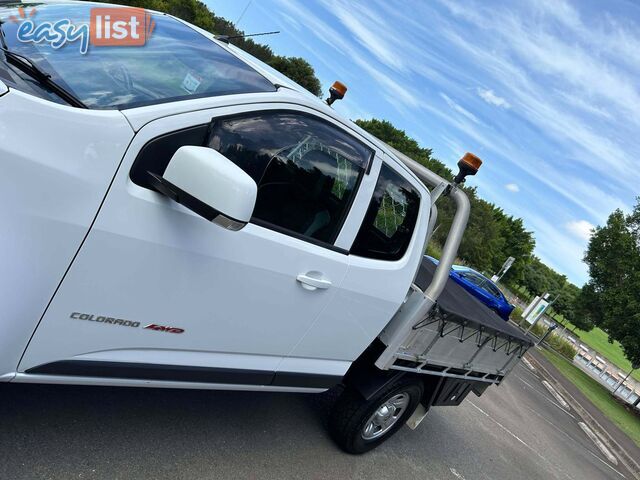 2019 Holden Colorado RG MY20 LS (4x4) Cab Chassis Tray Back Automatic Ute