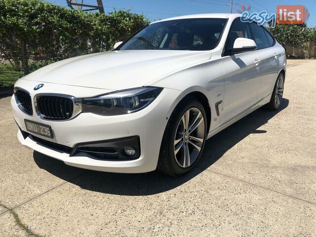 2016 BMW 320D SPORT LINE GRAN TURISMO F34 LCI MY17 HATCH, 5 DOORS, 5 SEATS