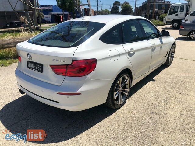 2016 BMW 320D SPORT LINE GRAN TURISMO F34 LCI MY17 HATCH, 5 DOORS, 5 SEATS