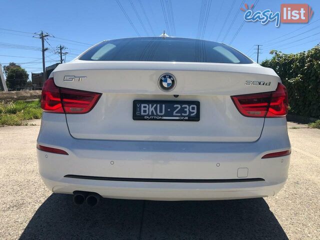 2016 BMW 320D SPORT LINE GRAN TURISMO F34 LCI MY17 HATCH, 5 DOORS, 5 SEATS