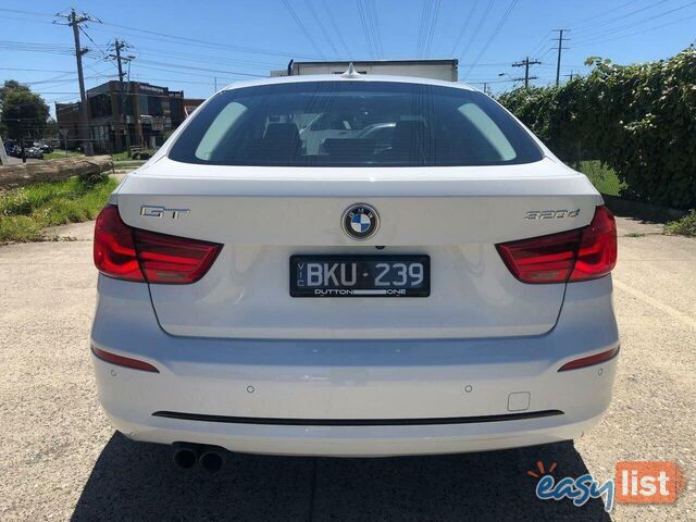 2016 BMW 320D SPORT LINE GRAN TURISMO F34 LCI MY17 HATCH, 5 DOORS, 5 SEATS