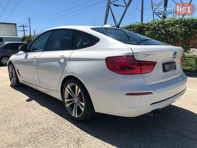 2016 BMW 320D SPORT LINE GRAN TURISMO F34 LCI MY17 HATCH, 5 DOORS, 5 SEATS