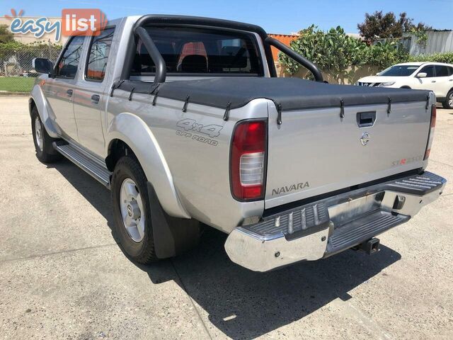 2012 NISSAN NAVARA ST (4X4) D40 UTE TRAY, 4 DOORS, 5 SEATS