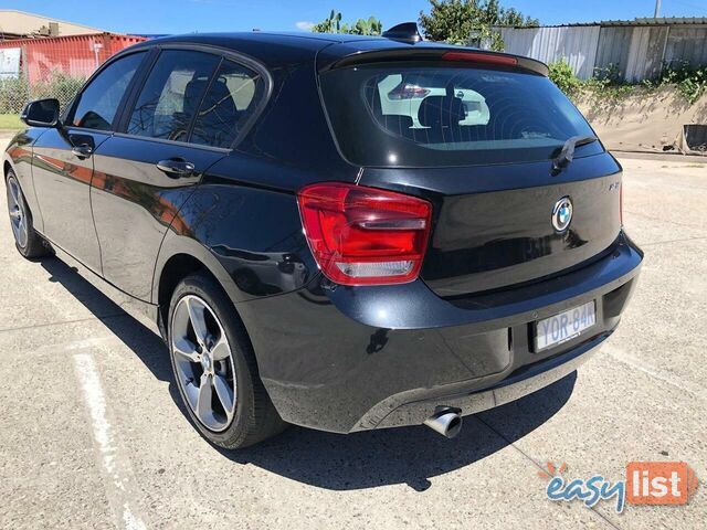 2013 BMW 118I  F20 MY13 HATCH, 5 DOORS, 5 SEATS