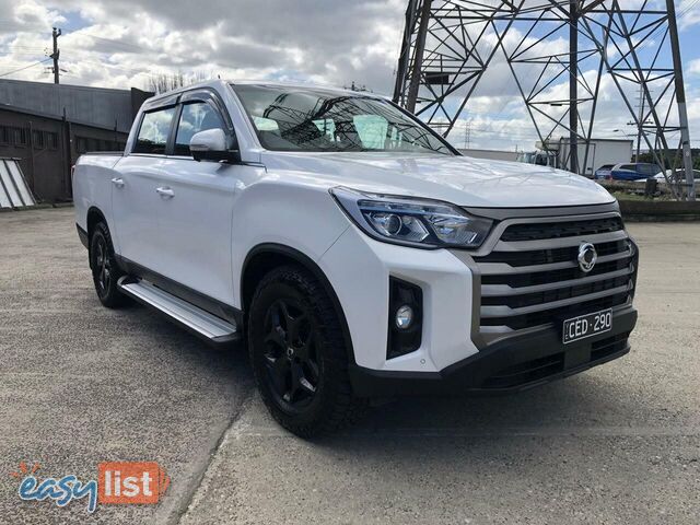 2022 SSANGYONG MUSSO ULTIMATE LUX Q250 MY23 UTE TRAY, 4 DOORS, 5 SEATS