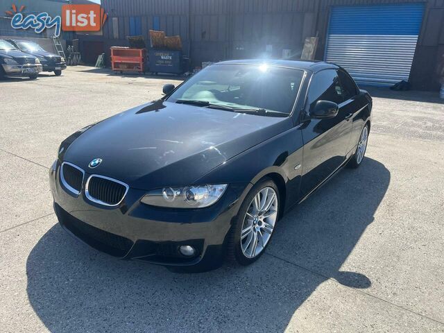 2009 BMW 320D EXECUTIVE TOURING E93 MY09 CONVERTIBLE, 2 DOORS, 4 SEATS