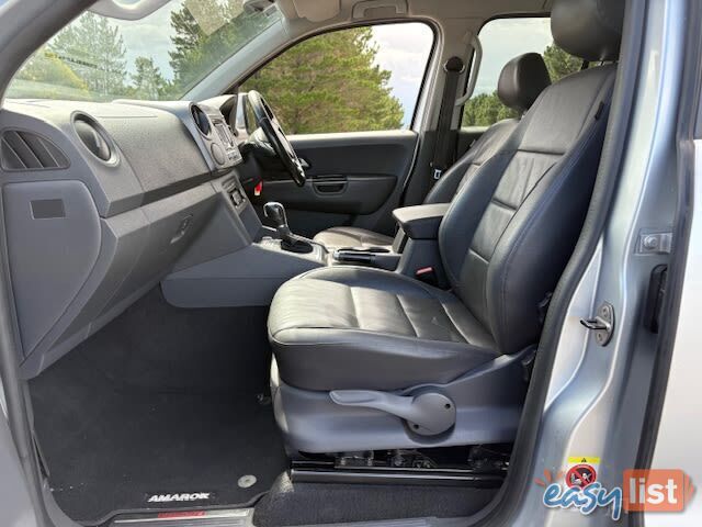2015 VOLKSWAGEN AMAROK TDI420 ULTIMATE (4X4) 2H MY14 UTE TRAY, 4 DOORS, 5 SEATS