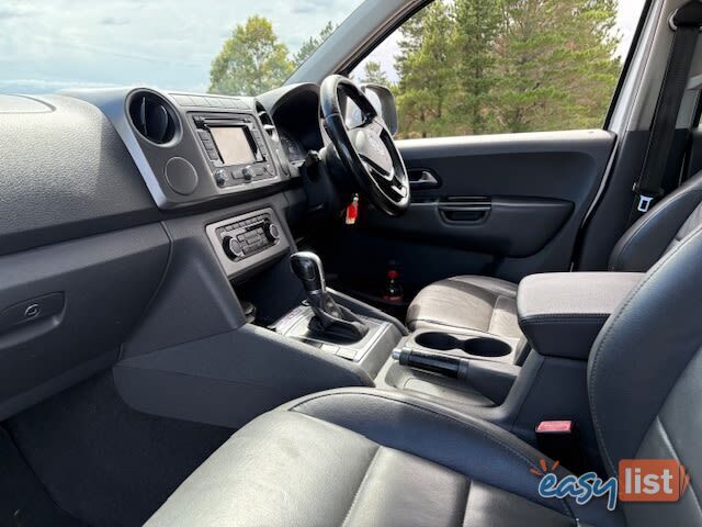 2015 VOLKSWAGEN AMAROK TDI420 ULTIMATE (4X4) 2H MY14 UTE TRAY, 4 DOORS, 5 SEATS