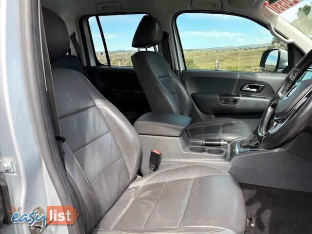 2015 VOLKSWAGEN AMAROK TDI420 ULTIMATE (4X4) 2H MY14 UTE TRAY, 4 DOORS, 5 SEATS