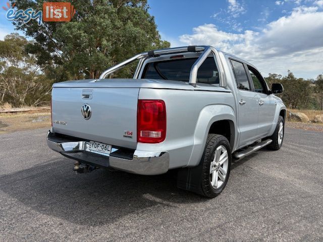 2015 VOLKSWAGEN AMAROK TDI420 ULTIMATE (4X4) 2H MY14 UTE TRAY, 4 DOORS, 5 SEATS