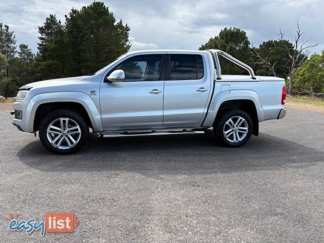 2015 VOLKSWAGEN AMAROK TDI420 ULTIMATE (4X4) 2H MY14 UTE TRAY, 4 DOORS, 5 SEATS