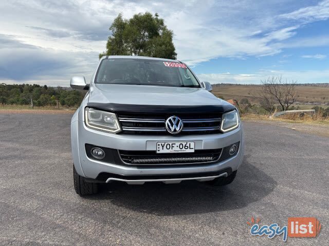 2015 VOLKSWAGEN AMAROK TDI420 ULTIMATE (4X4) 2H MY14 UTE TRAY, 4 DOORS, 5 SEATS