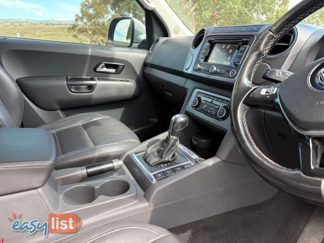 2015 VOLKSWAGEN AMAROK TDI420 ULTIMATE (4X4) 2H MY14 UTE TRAY, 4 DOORS, 5 SEATS
