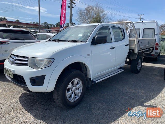 2013 MITSUBISHI TRITON GLX (4X4) MN MY14 UPDATE UTE TRAY, 4 DOORS, 5 SEATS