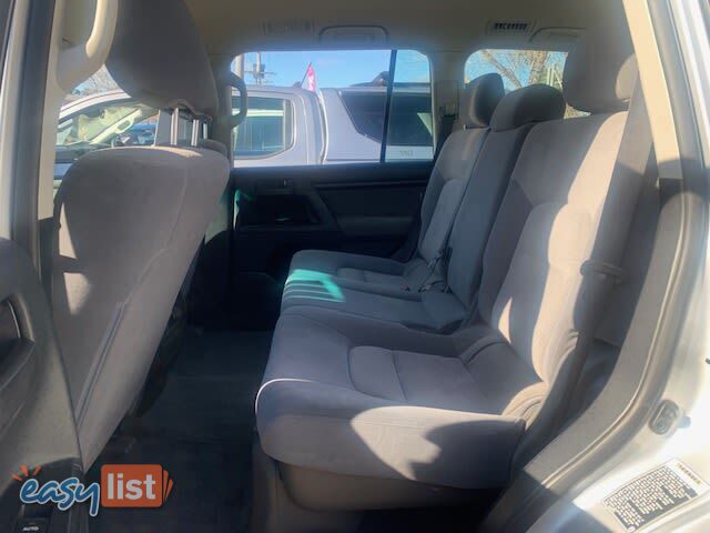 2007 TOYOTA LANDCRUISER GXL (4X4) VDJ200R SUV, 4 DOORS, 8 SEATS