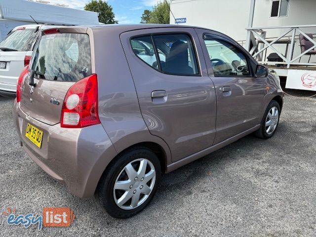 2011 SUZUKI ALTO GL GF HATCH, 5 DOORS, 4 SEATS