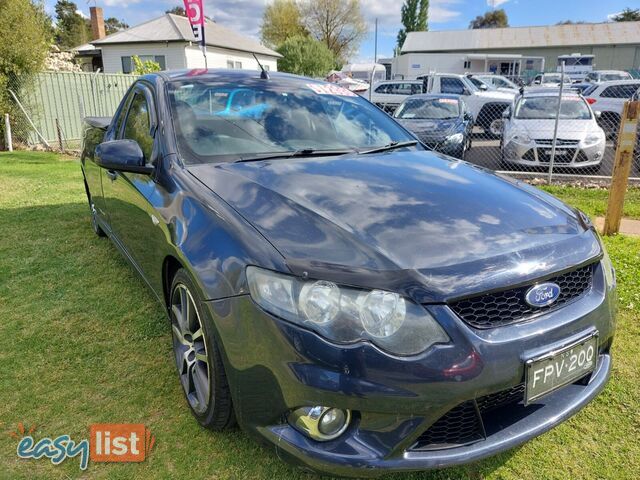 2011 FORD FALCON XR6 FG UPGRADE UTE TRAY, 2 DOORS, 2 SEATS