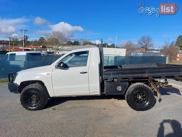 2015 VOLKSWAGEN AMAROK TDI420 CORE EDITION (4X4) 2H MY15 UTE TRAY, 4 DOORS, 5 SEATS