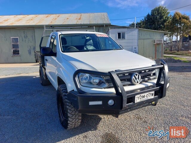 2015 VOLKSWAGEN AMAROK TDI420 CORE EDITION (4X4) 2H MY15 UTE TRAY, 4 DOORS, 5 SEATS