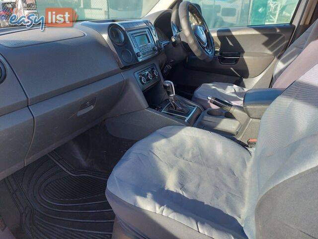2015 VOLKSWAGEN AMAROK TDI420 CORE EDITION (4X4) 2H MY15 UTE TRAY, 4 DOORS, 5 SEATS
