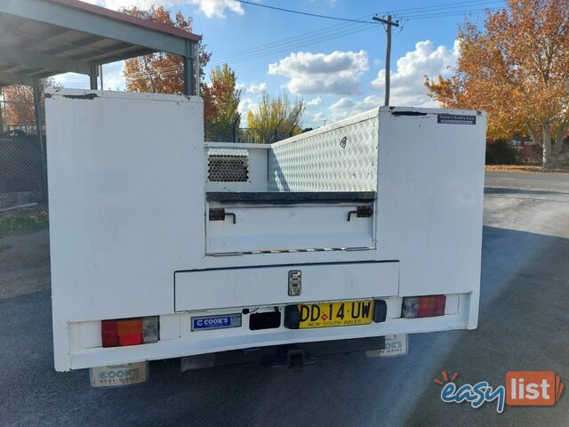 2010 FORD FALCON (LPG) FG UTE TRAY, 2 DOORS, 2 SEATS