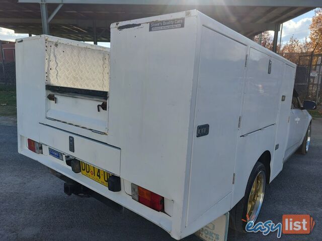 2010 FORD FALCON (LPG) FG UTE TRAY, 2 DOORS, 2 SEATS