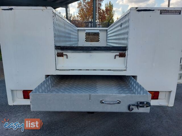 2010 FORD FALCON (LPG) FG UTE TRAY, 2 DOORS, 2 SEATS